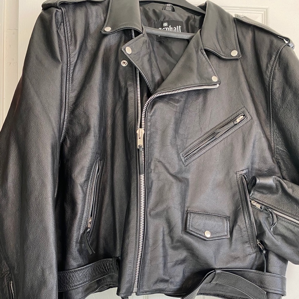 Men’s Leather Jacket - Picture 3 of 6